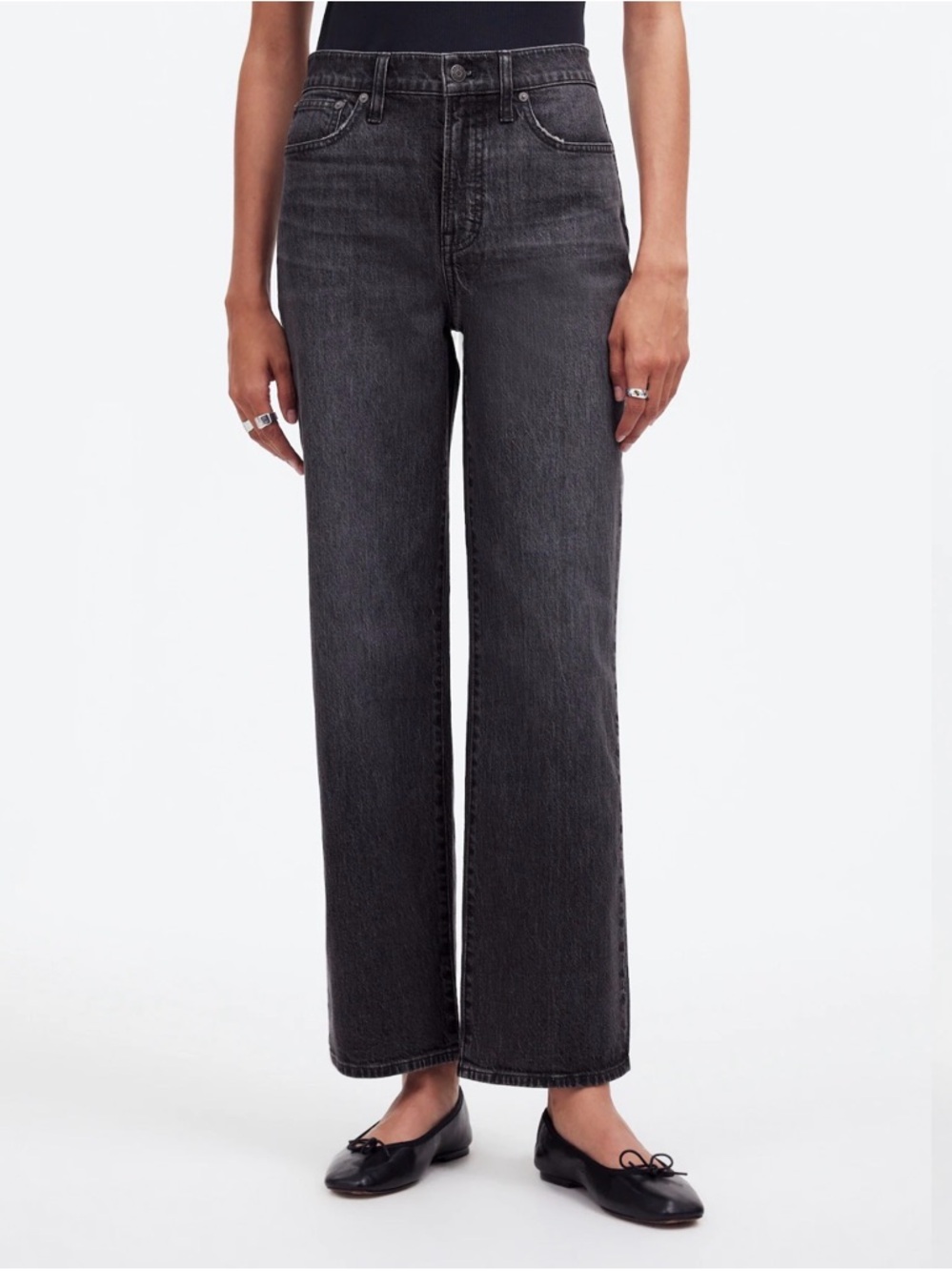 Madewell Perfect Vintage Wide Leg Crop 28